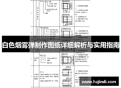 白色烟雾弹制作图纸详细解析与实用指南